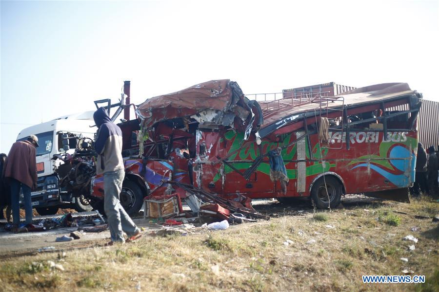 KENYA-NAKURU-ELDORET HIGHWAY-ROAD ACCIDENT