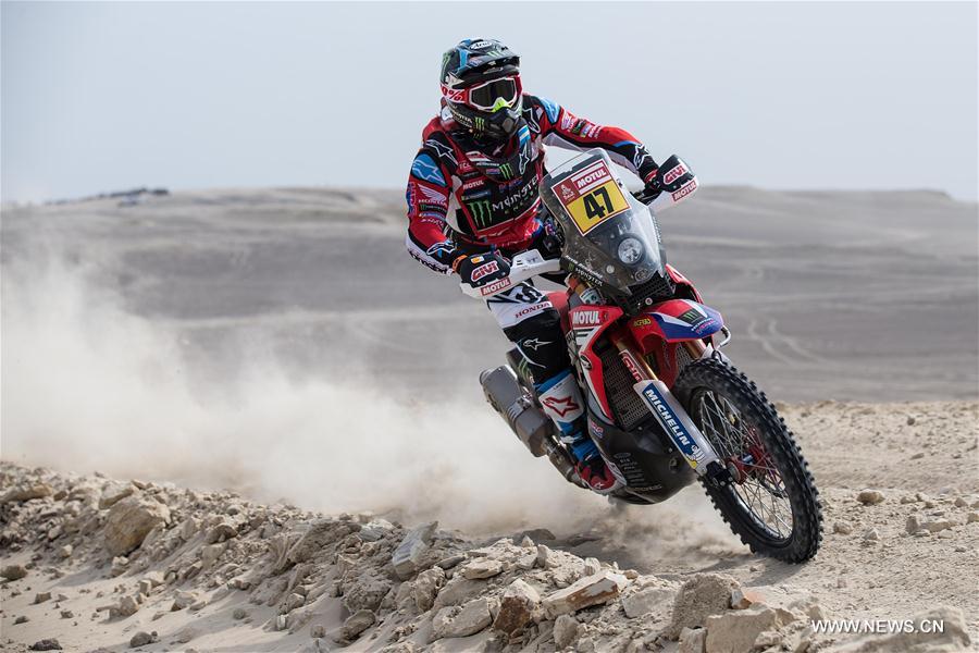 (SP)PERU-PISCO-DAKAR RALLY-STAGE 2