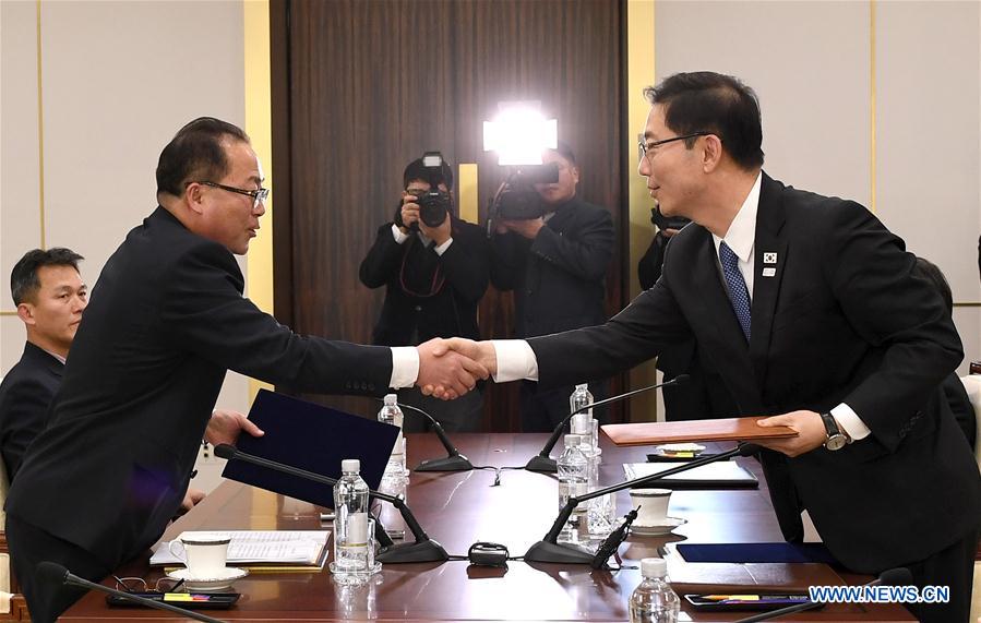 SOUTH KOREA-DPRK-WINTER OLYMPICS-DIALOGUE