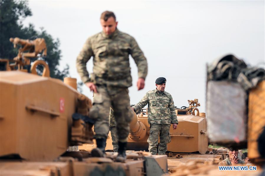 TURKEY-HATAY-TURKISH TROOPS-SYRIA-AFRIN-ENTRY