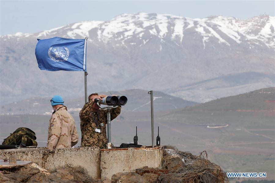 MIDEAST-GOLAN HEIGHTS-UNDOF