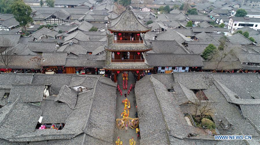 #CHINA-SICHUAN-LANGZHONG-SPRING FESTIVAL (CN)