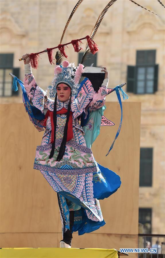 MALTA-VALLETTA-CARNIVAL-CHINA-ZHEJIANG WU OPERA-HAPPY SPRING FESTIVAL