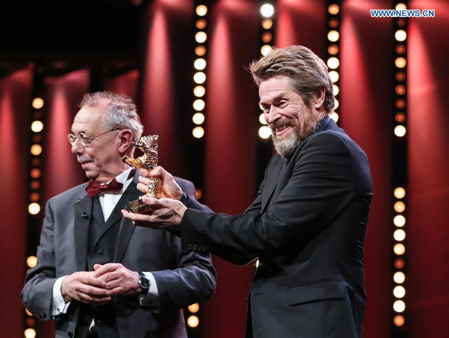 GERMANY-BERLIN-68TH BERLIN INTERNATIONAL FILM FESTIVAL-WILLEM DAFOE-HONORARY GOLDEN BEAR