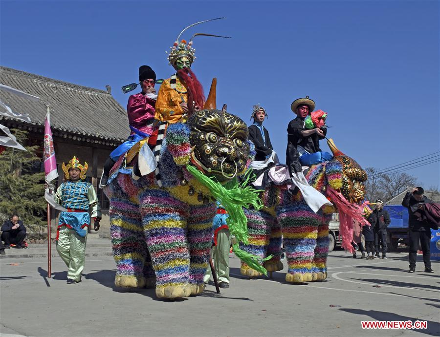 #CHINA-SHANXI-STILTS-PERFORMANCE (CN)