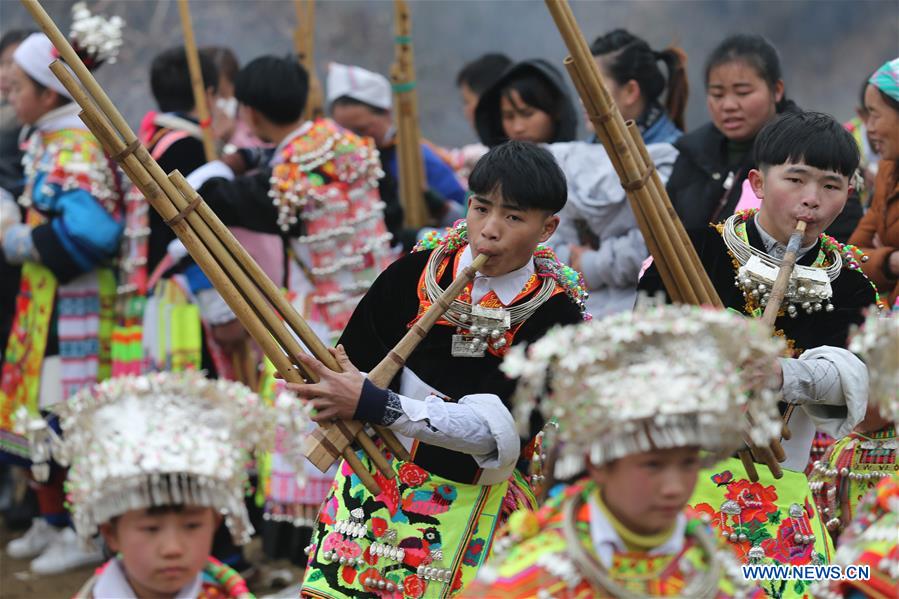 #CHINA-GUIZHOU-MIAO ETHNIC GROUP-TIAOYUE (CN)