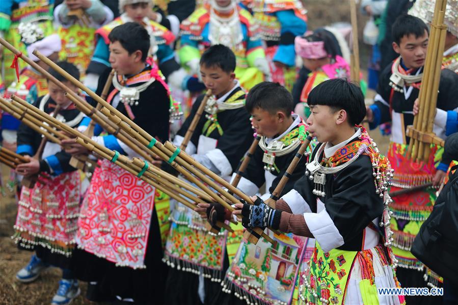 #CHINA-GUIZHOU-MIAO ETHNIC GROUP-TIAOYUE (CN)