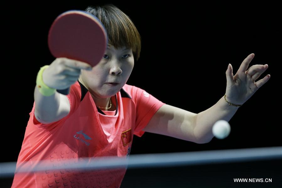 (SP)BRITAIN-LONDON-TABLE TENNIS-ITTF TEAM WORLD CUP-DAY 3