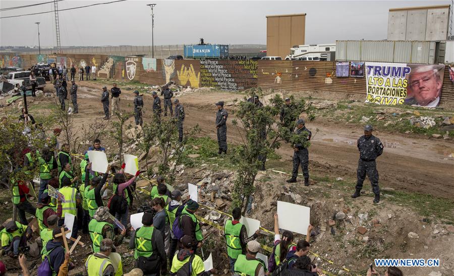 MEXICO-TIJUANA-U.S.-TRUMP-WALL