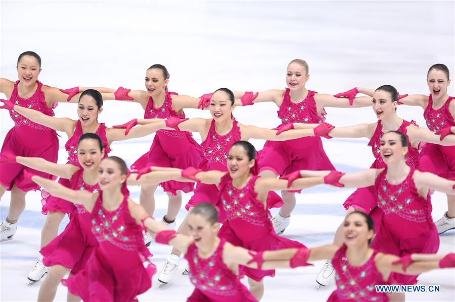 (SP)CROATIA-ZAGREB-ISU WORLD JUNIOR SYNCHRONIZED SKATING CHAMPIONSHIPS