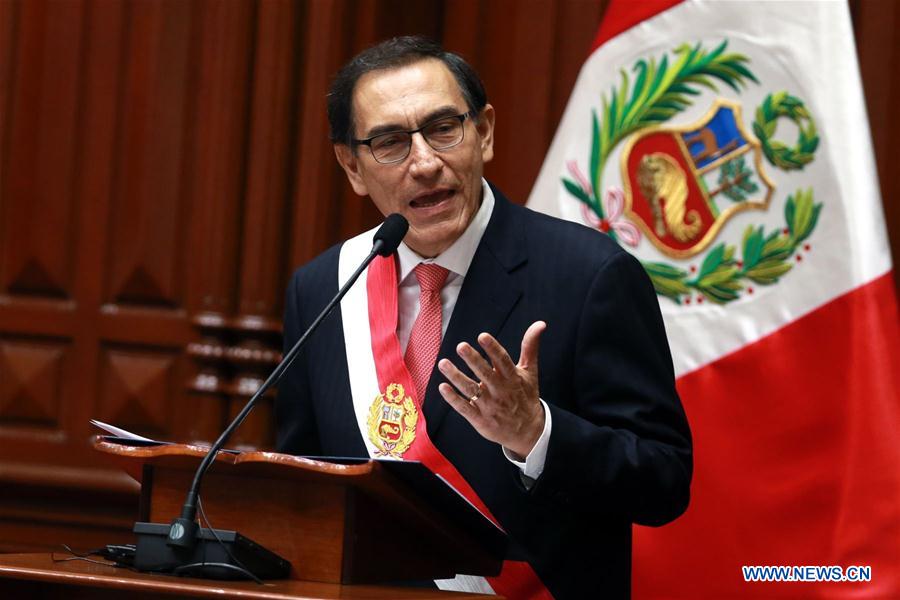 PERU-LIMA-MARTIN VIZCARRA-NEW PRESIDENT