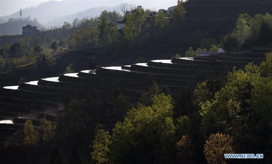 CHINA-SHAANXI-FENGYAN TERRACES-ANCIENT FARMING CULTURE (CN)