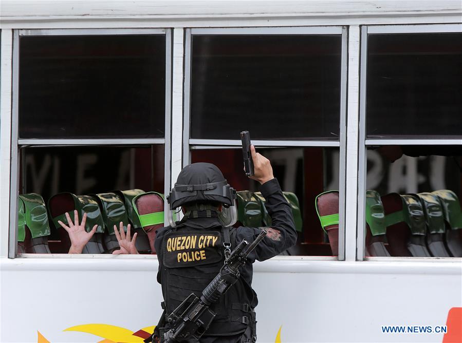 PHILIPPINES-QUEZON CITY-ANTI-TERROR EXERCISE