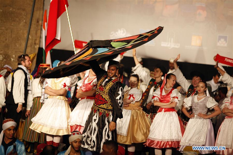 EGYPT-CAIRO-INTERNATIONAL FESTIVAL FOR DRUMS AND TRADITIONAL ARTS-CLOSING