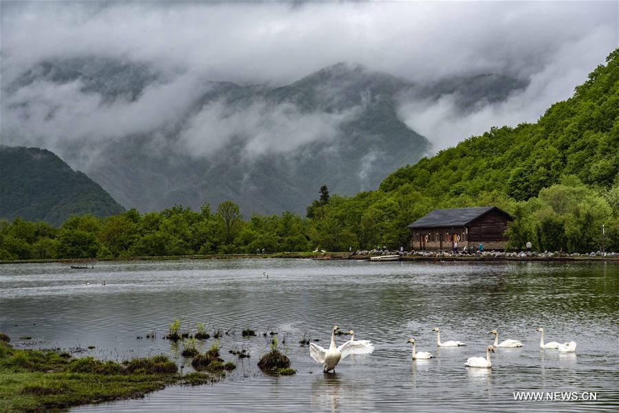 CHINA-HUBEI-DAJIUHU WETLAND-SCENERY (CN)