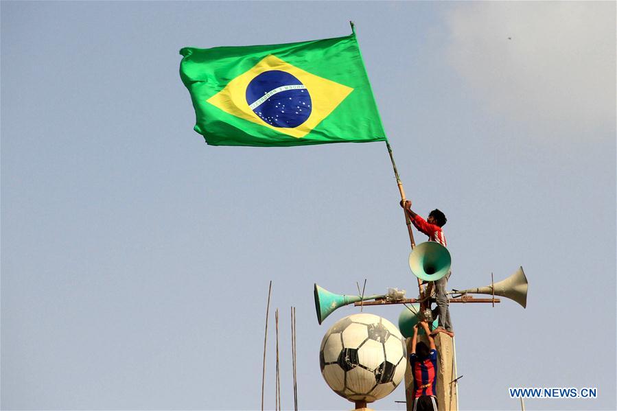 (SP)PAKISTAN-KARACHI-FIFA WORLD CUP-FEVER