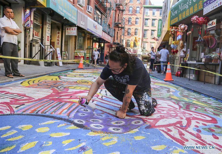 U.S.-NEW YORK-STREET ART