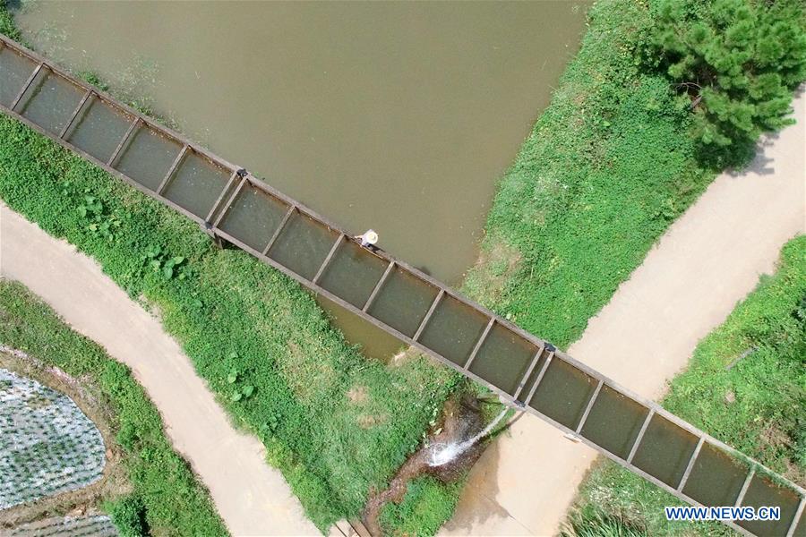 #CHINA-JI'AN-IRRIGATION DITCH-INSPECTION (CN)