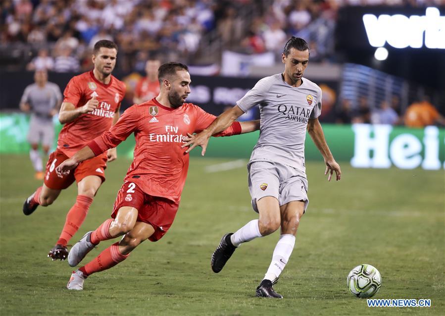 (SP)U.S.-EAST RUTHERFORD-INTERNATIONAL CHAMPIONS CUP-REAL MADRID VS ROMA