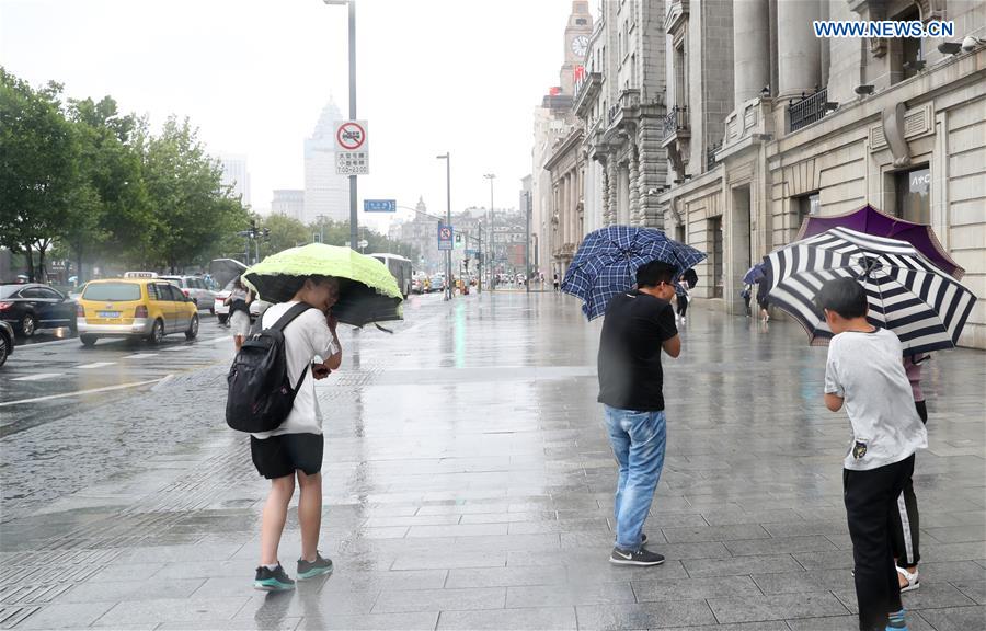 CHINA-SHANGHAI-TYPHOON RUMBIA (CN)