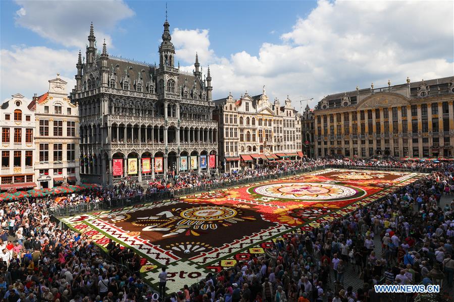 BELGIUM-BRUSSELS-FLOWER CARPET 2018