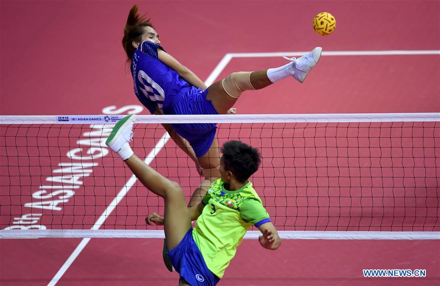 (SP)INDONESIA-PALEMBANG-ASIAN GAMES-SEPAKTAKRAW