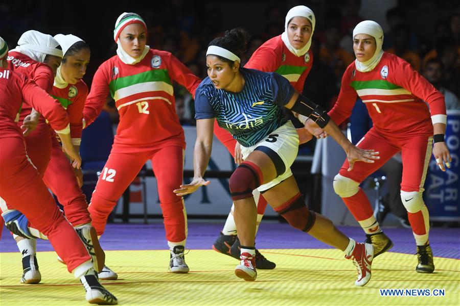 (SP)INDONESIA-JAKARTA-ASIAN GAMES-KABADDI-WOMEN'S TEAM