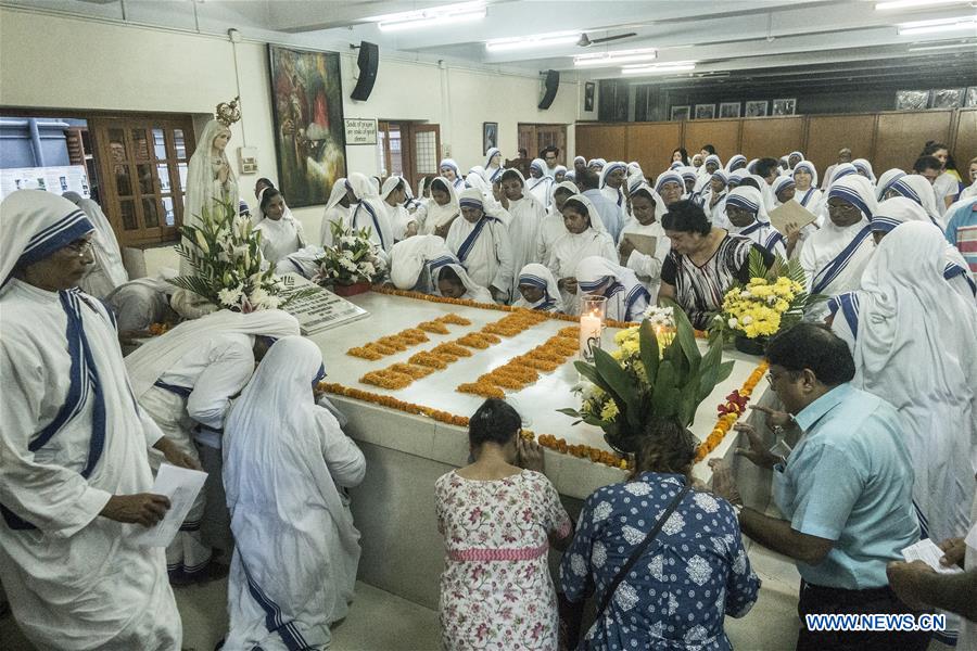 INDIA-KOLKATA-MOTHER TERESA-ANNIVERSARY