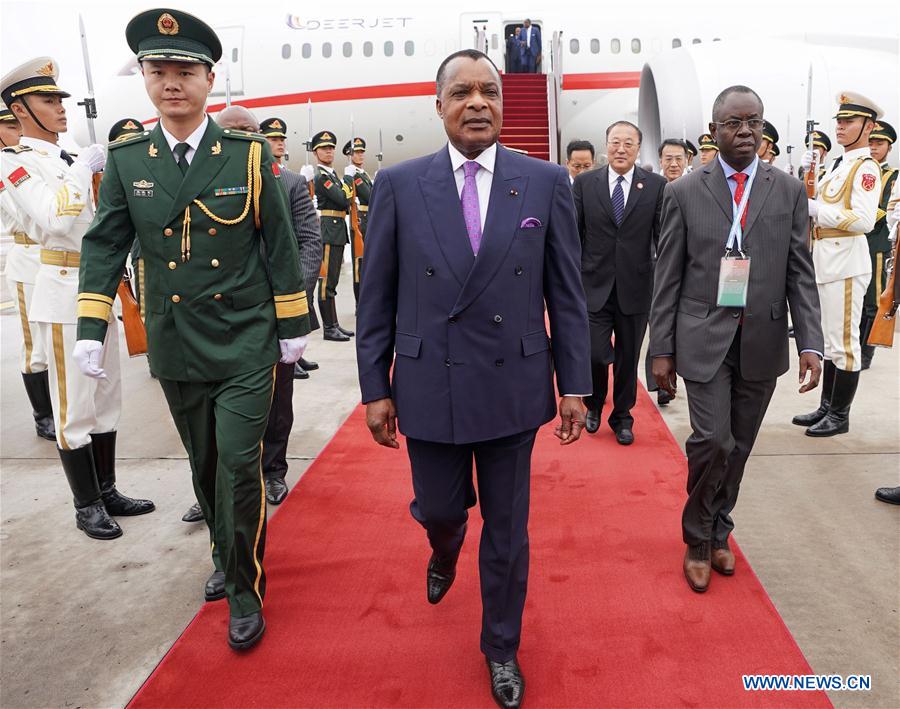 CHINA-BEIJING-REPUBLIC OF CONGO-PRESIDENT-ARRIVAL (CN)