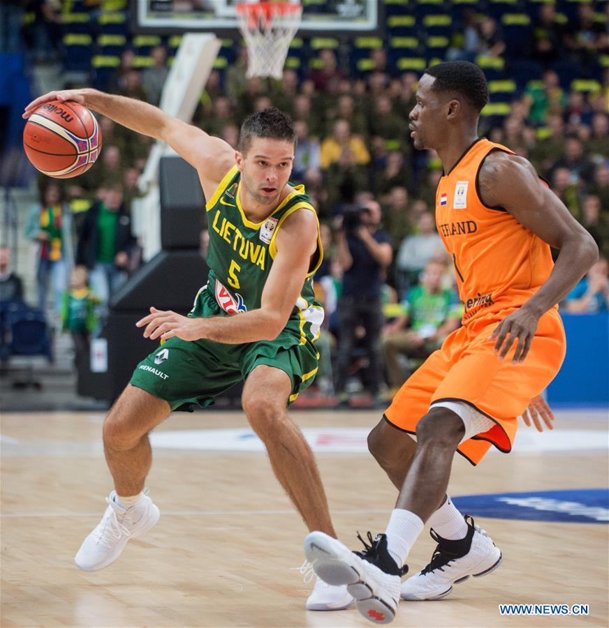 (SP)LITHUANIA-VILNIUS-BASKETBALL-FIBA-QUALIFICATIONS-LITHUANIA VS NETHERLANDS