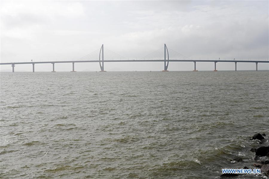 CHINA-ZHUHAI-TYPHOON-BRIDGE (CN)