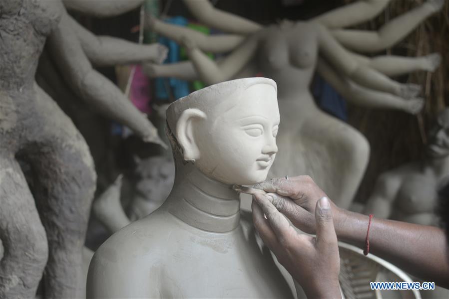 BANGLADESH-DHAKA-DURGA PUJA FESTIVAL-PREPARATION