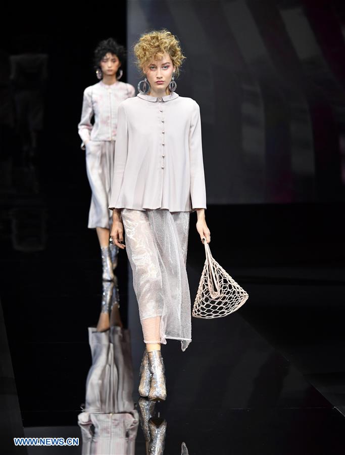 ITALY-MILAN-FASHION WEEK-GIORGIO ARMANI 