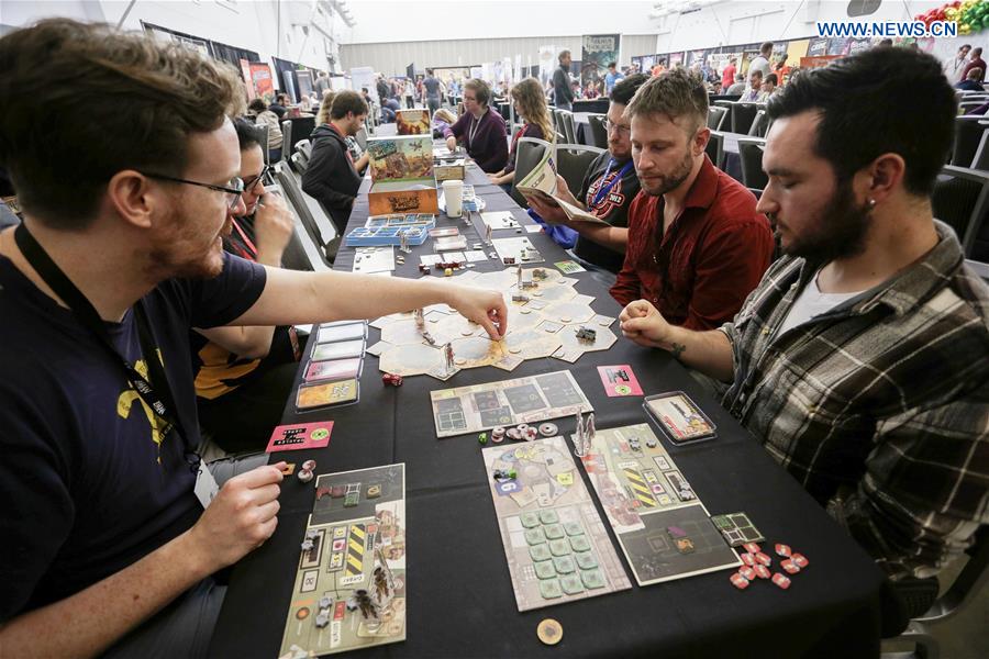 CANADA-VANCOUVER-BOARD GAME CONVENTION