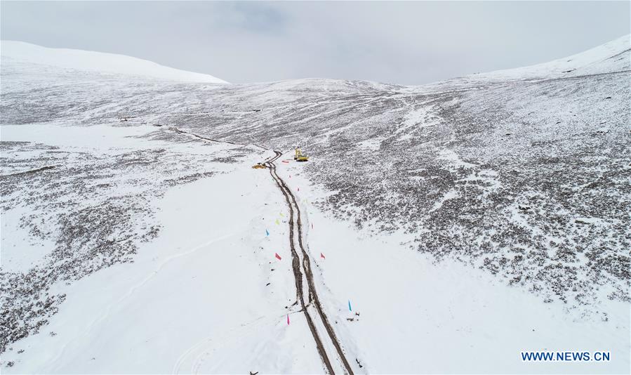 CHINA-TIBET-LANDSLIDE-DISASTER RELIEF ROAD (CN)