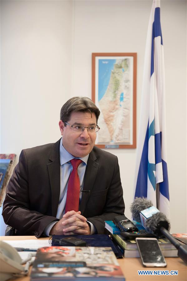 ISRAEL-TEL AVIV-MINISTER OF SCIENCE AND TECHNOLOGY-INTERVIEW