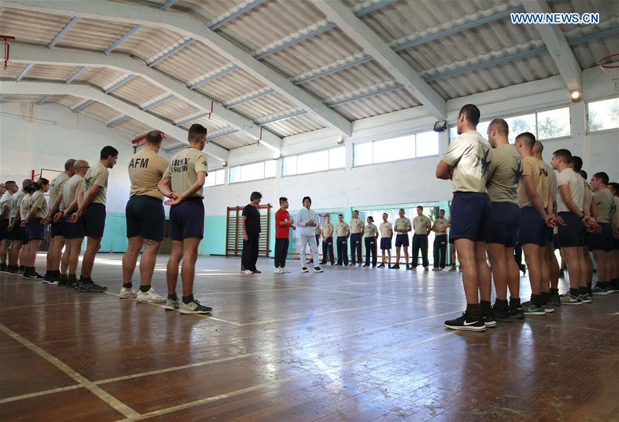 MALTA-LUCA-ARMED FORCES OF MALTA-MARTIAL ARTS-WING CHUN-TRAINING