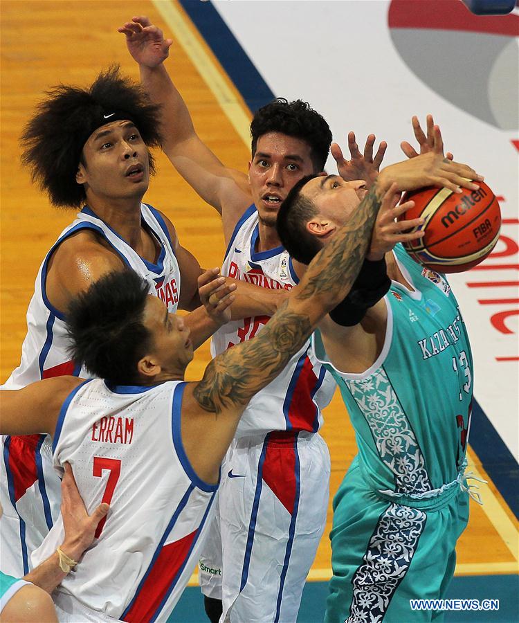 (SP)PHILIPPINES-PASAY CITY-BASKETBALL-FIBA WORLD CUP 2019 QUALIFIERS-PHILIPPINES VS KAZAKHSTAN