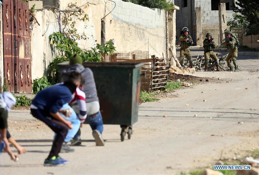 MIDEAST-NABLUS-CLASHES