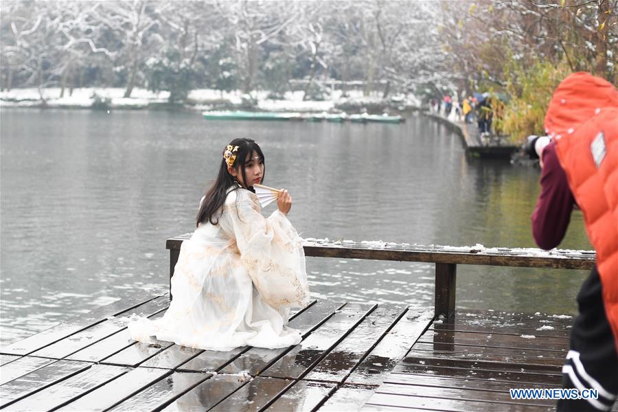 CHINA-HANGZHOU-WEST LAKE-SNOW SCENERY (CN)