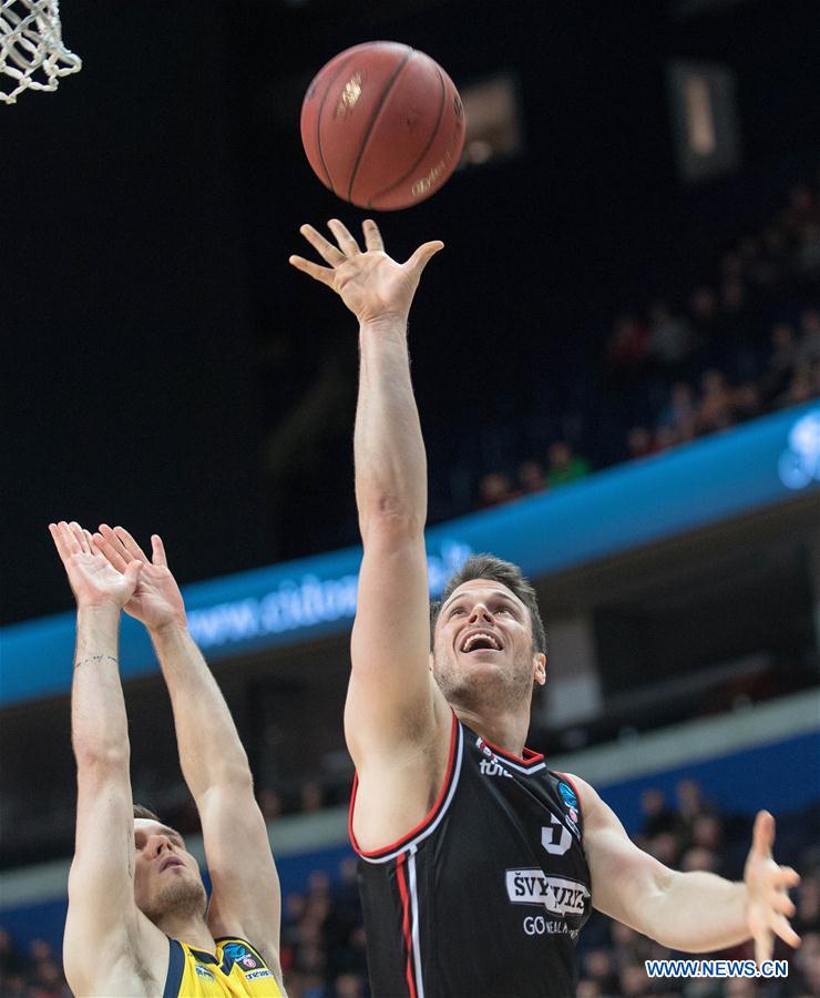 (SP)LITHUANIA-VILNIUS-BASKETBALL-EUROCUP-RYTAS VILNIUS VS ALBA BERLIN