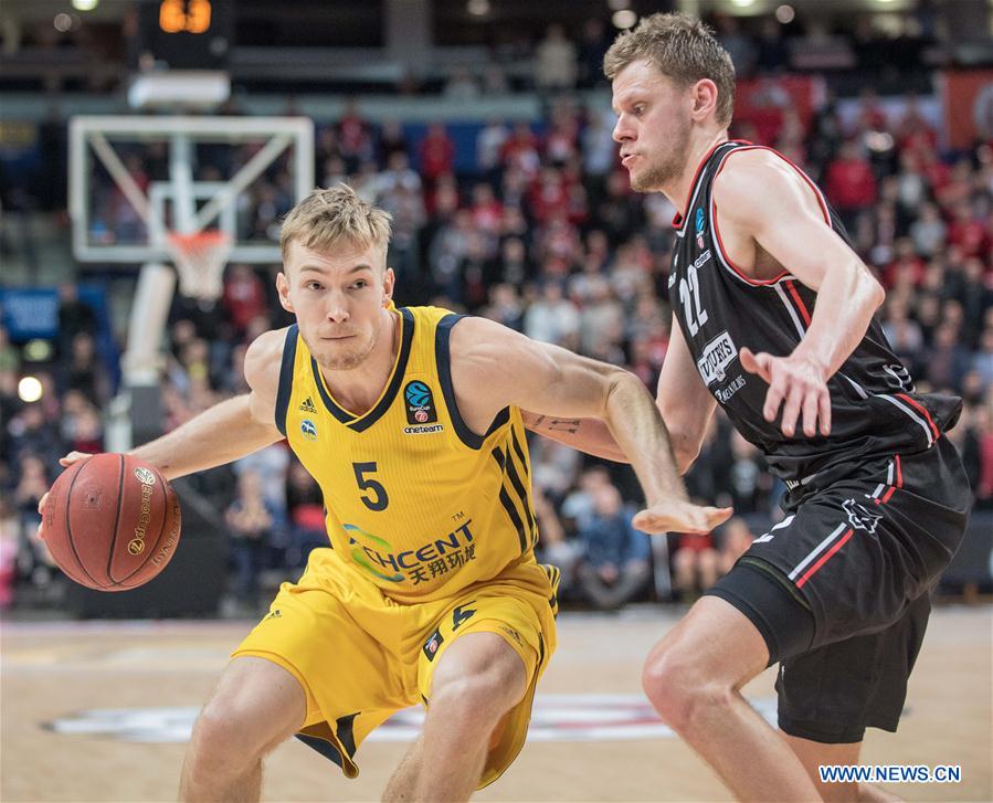 (SP)LITHUANIA-VILNIUS-BASKETBALL-EUROCUP-RYTAS VILNIUS VS ALBA BERLIN