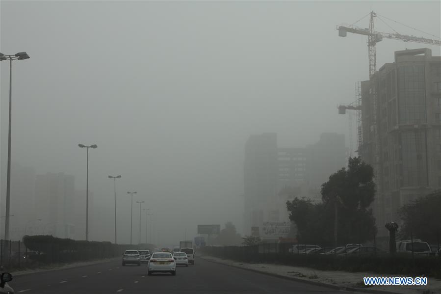 KUWAIT-HAWALLI-SANDSTORM