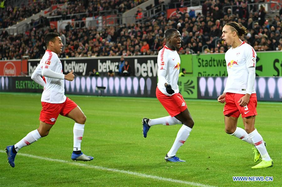 (SP)GERMANY-DUESSELDORF-SOCCER-BUNDESLIGA-DUESSELDORF VS LEIPZIG