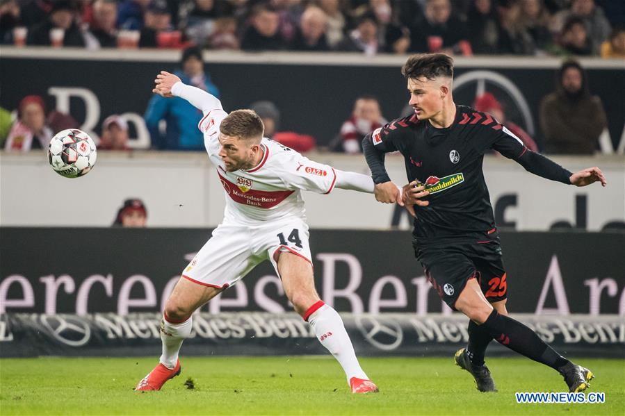 (SP)GERMANY-STUTTGART-SOCCER-BUNDESLIGA-STUTTGART VS FREIBURG