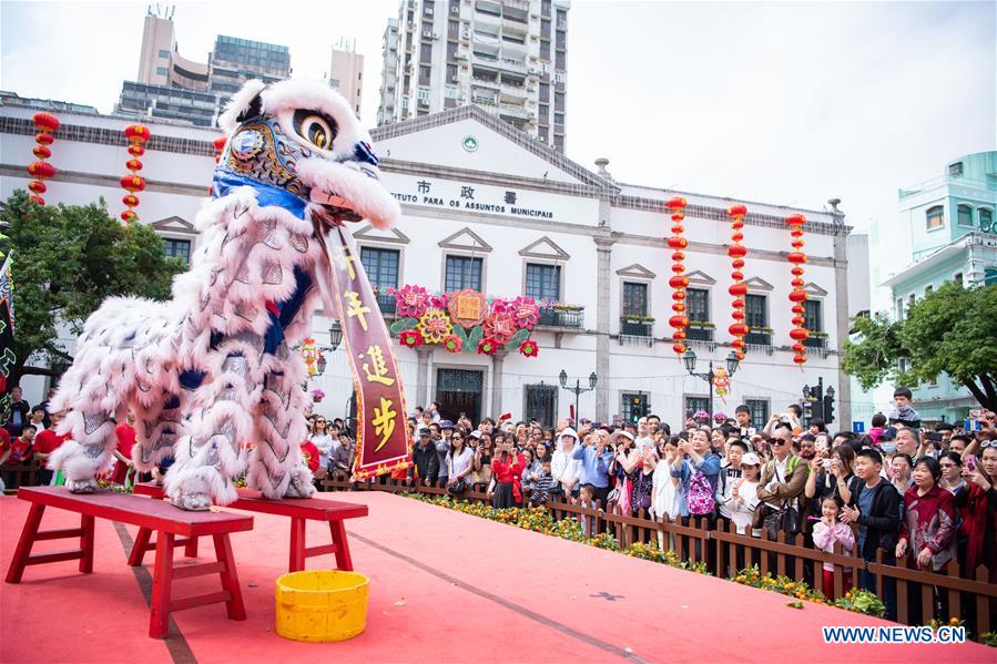 CHINA-MACAO-SPRING FESTIVAL-CELEBRATION (CN)