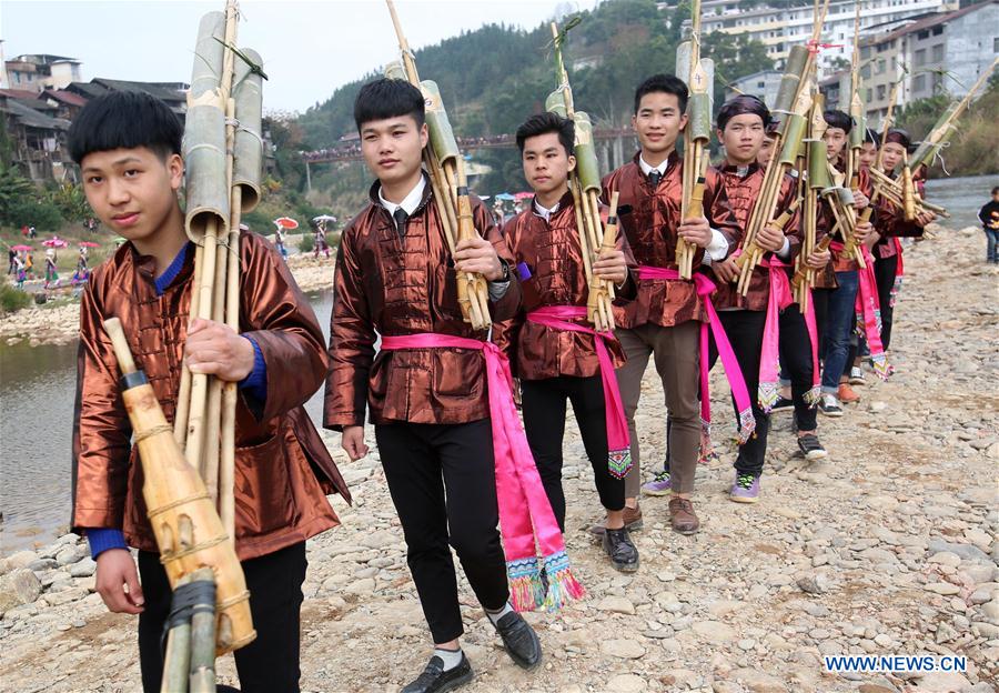 #CHINA-GUANGXI-LUSHENG PLAYING CONTEST-CELEBRATIONS (CN)