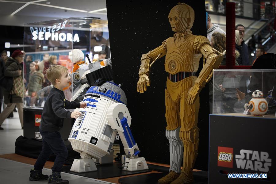 POLAND-WARSAW-LEGO-STAR WARS