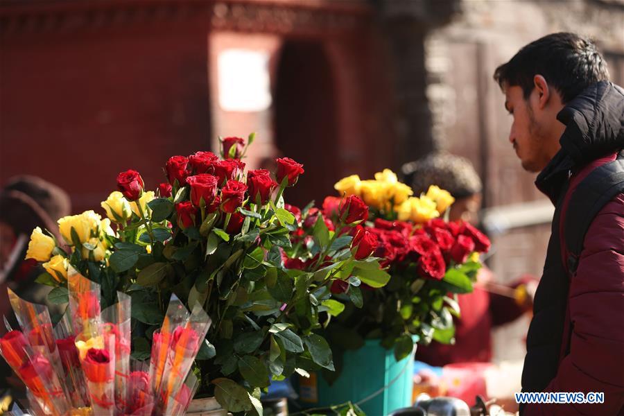 NEPAL-KATHMANDU-VALENTINE'S DAY