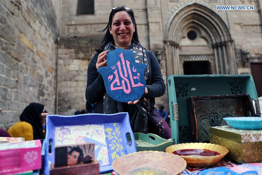 EGYPT-CAIRO-INTERNATIONAL WOMEN'S DAY-HANDICRAFTS SHOW